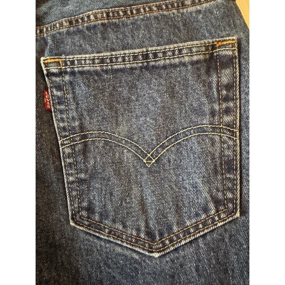 Levis 505 Distressing Jeans Mens Size 32x32 Straight - Picture 6 of 7